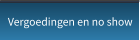 Vergoedingen en no show